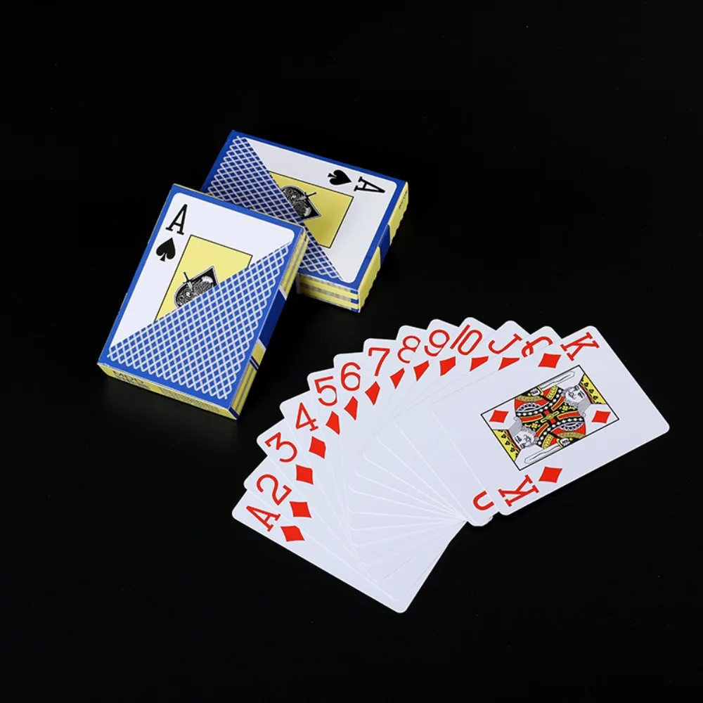 Cartas de póker impermeables de PVC flexibles, letras grandes - imagen 2