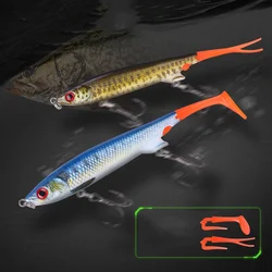Vinilo Cola Horquilla T – Acción hundimiento para pesca mar