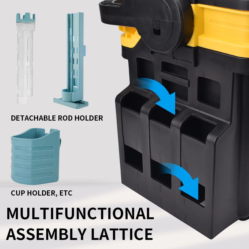 Caja de aparejos impermeable y desmontable — hermética y resistente - imagen 2