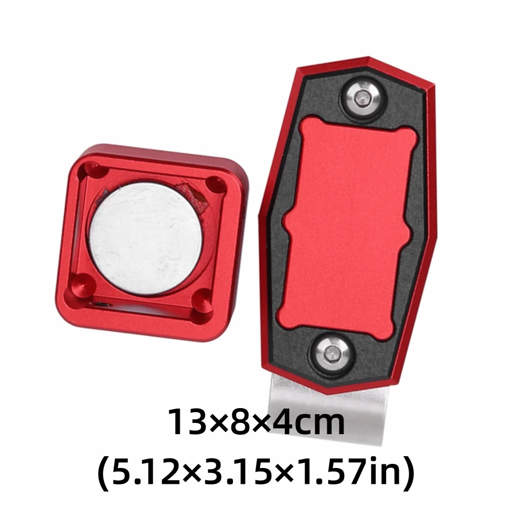 Porta-tiza de billar magnético portátil con clip metálico fijo - imagen 5