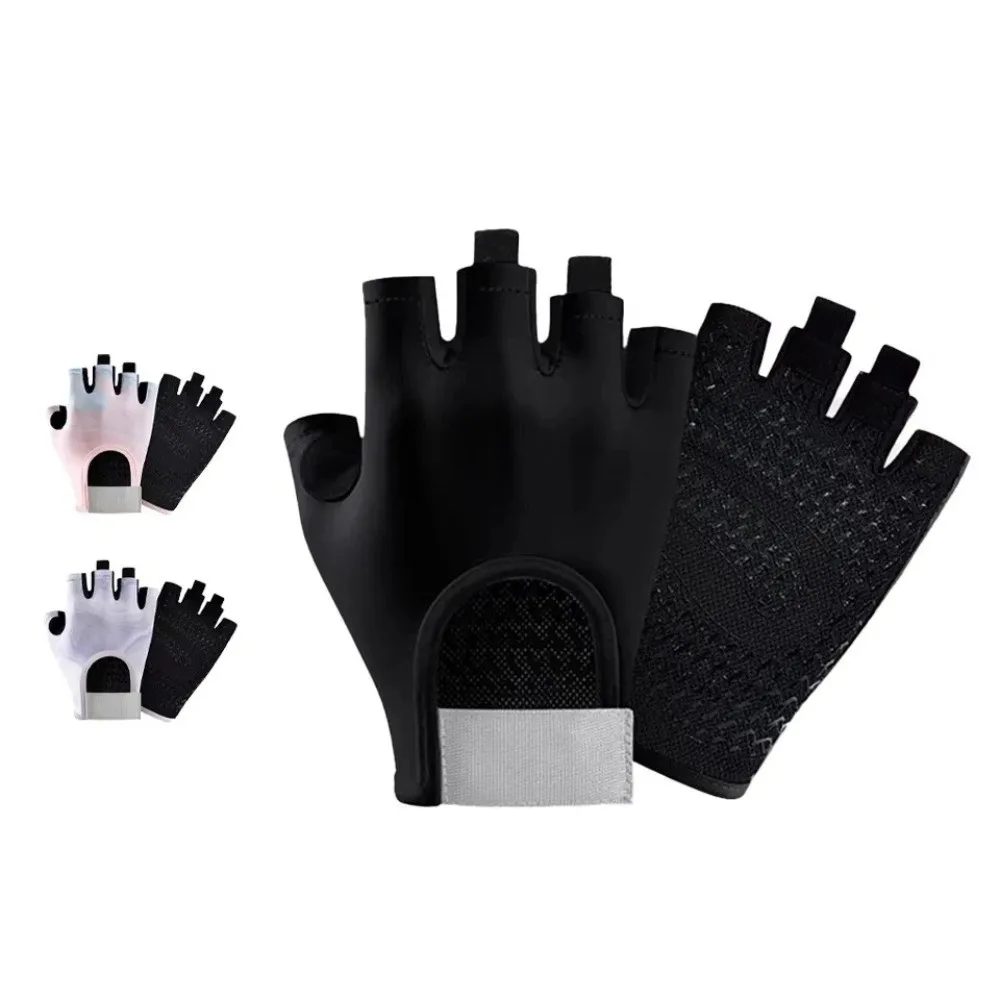Guantes antideslizantes de medio dedo resistentes al desgaste - imagen 3