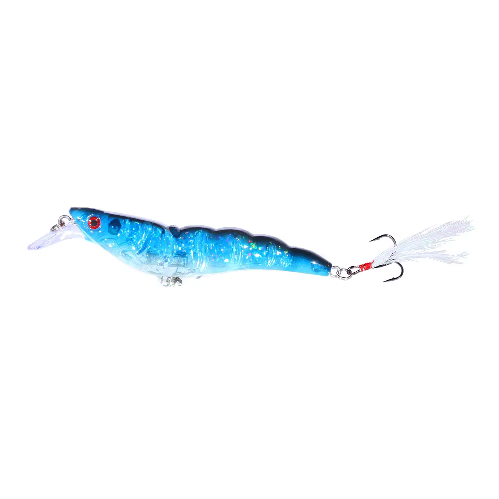 Señuelo Minnow Shrimp Rígido para Trucha Agua Dulce - imagen 3