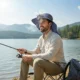 Gorra de pesca solar con ventilador y protección UV para verano
