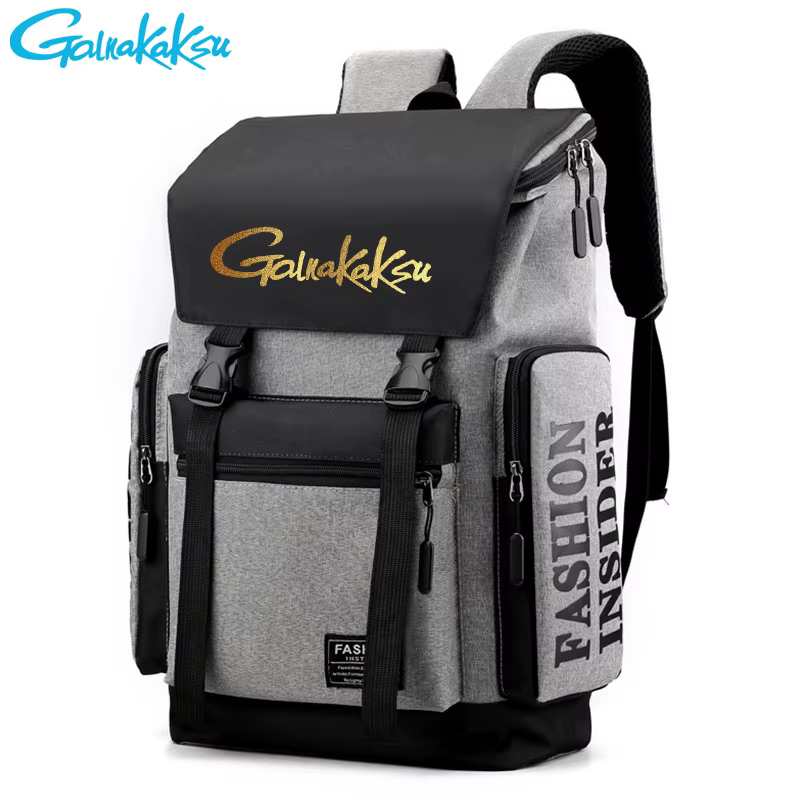 Mochila de pesca impermeable ligera con compartimento portátil - imagen 2