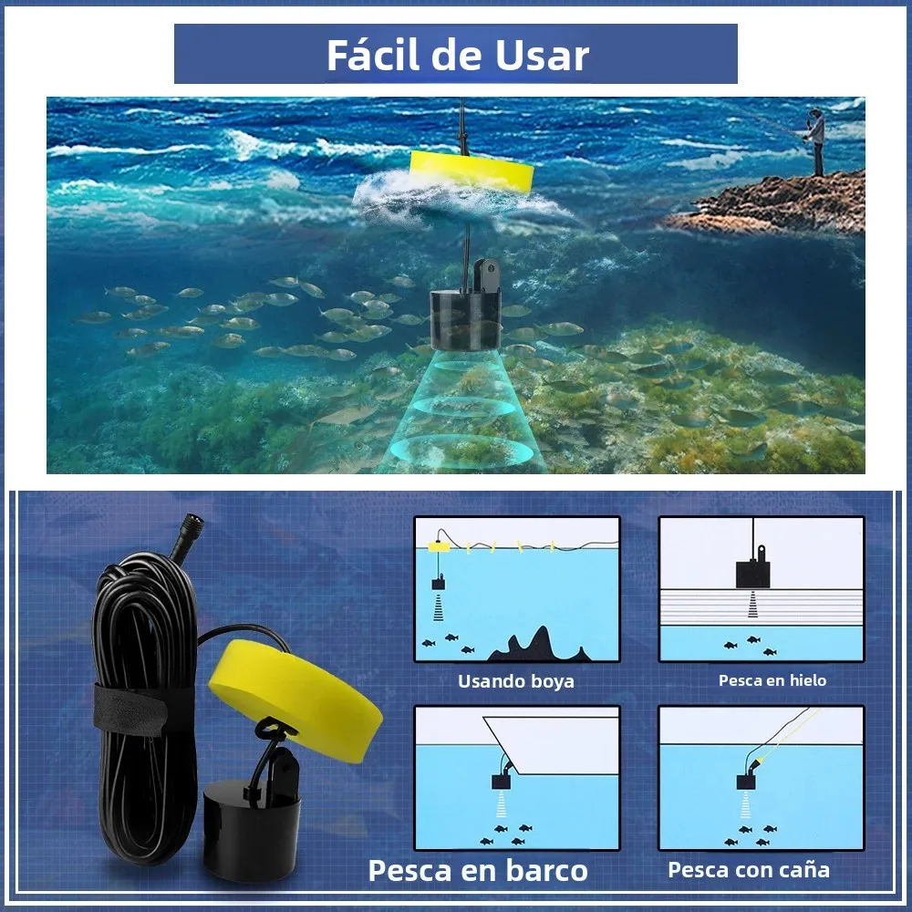 Erchang XF03 ecosonda portátil buscador de peces Sonar - imagen 2