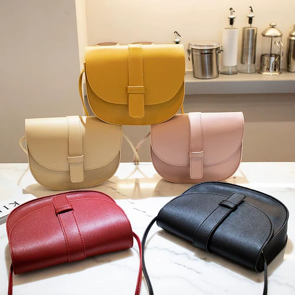 Bolso bandolera pequeño de cuero sintético para mujer, cruzado - imagen 5