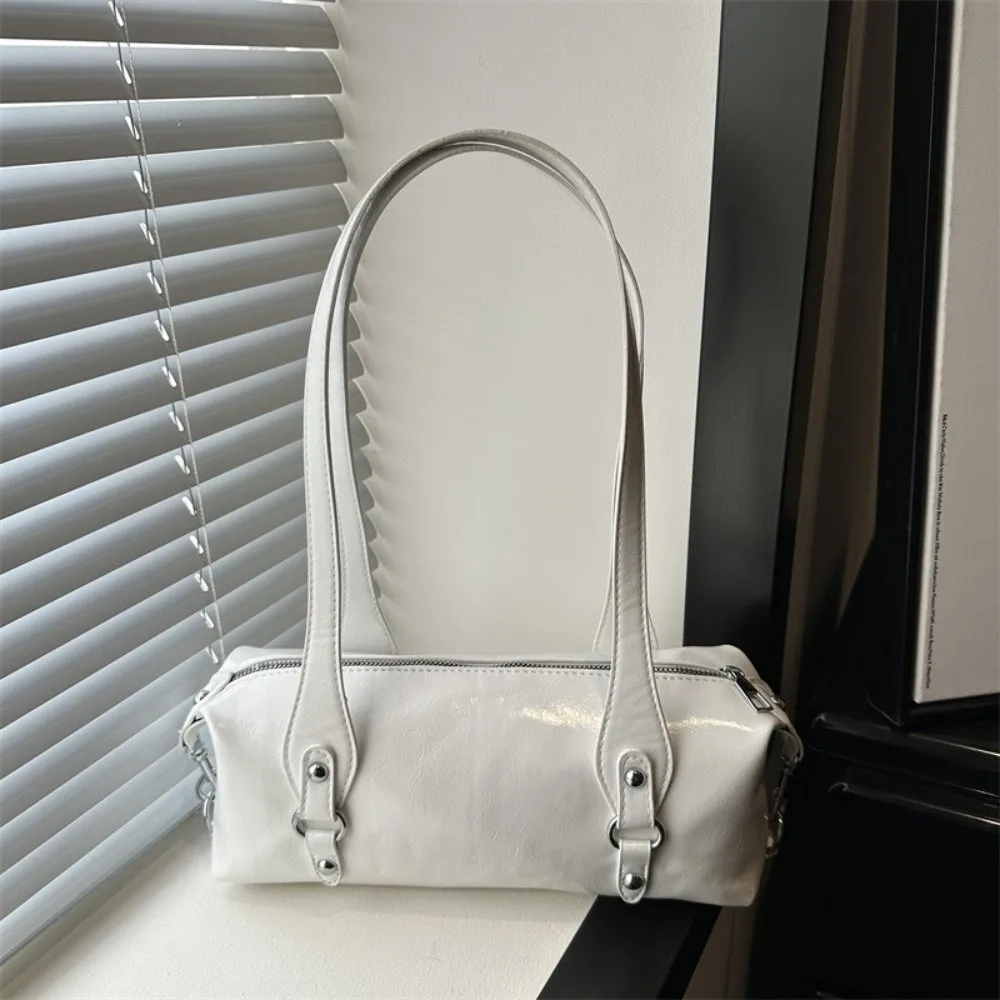 Bolso de cuero para mujer con hebilla, gran capacidad Y2K - imagen 2