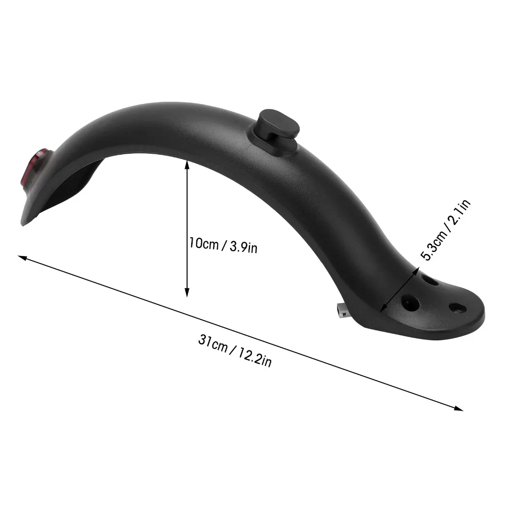 Guardabarros trasero para Xiaomi M365 en color negro