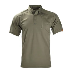 Polo Táctico Camuflaje Han Wild – Manga corta drying rápido para pesca