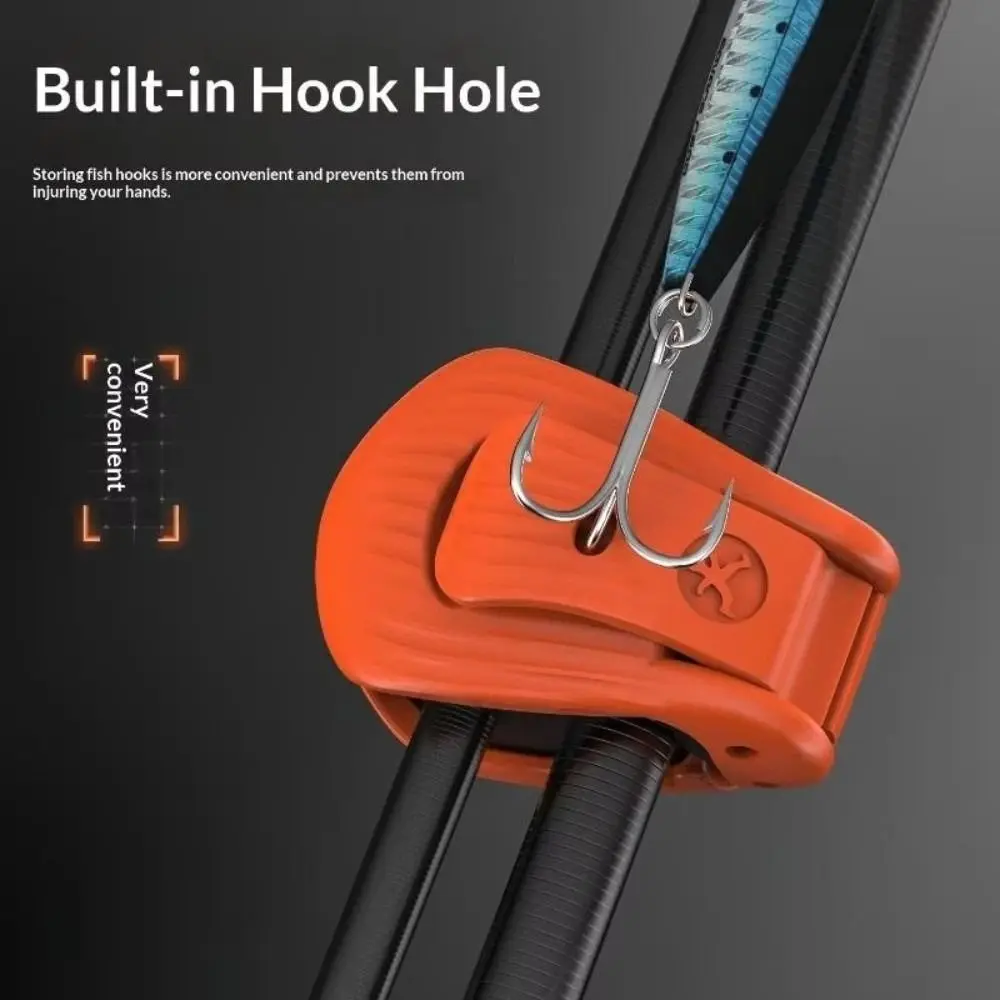 Soporte antideslizante para caña montado en la pared, multifunción - imagen 5