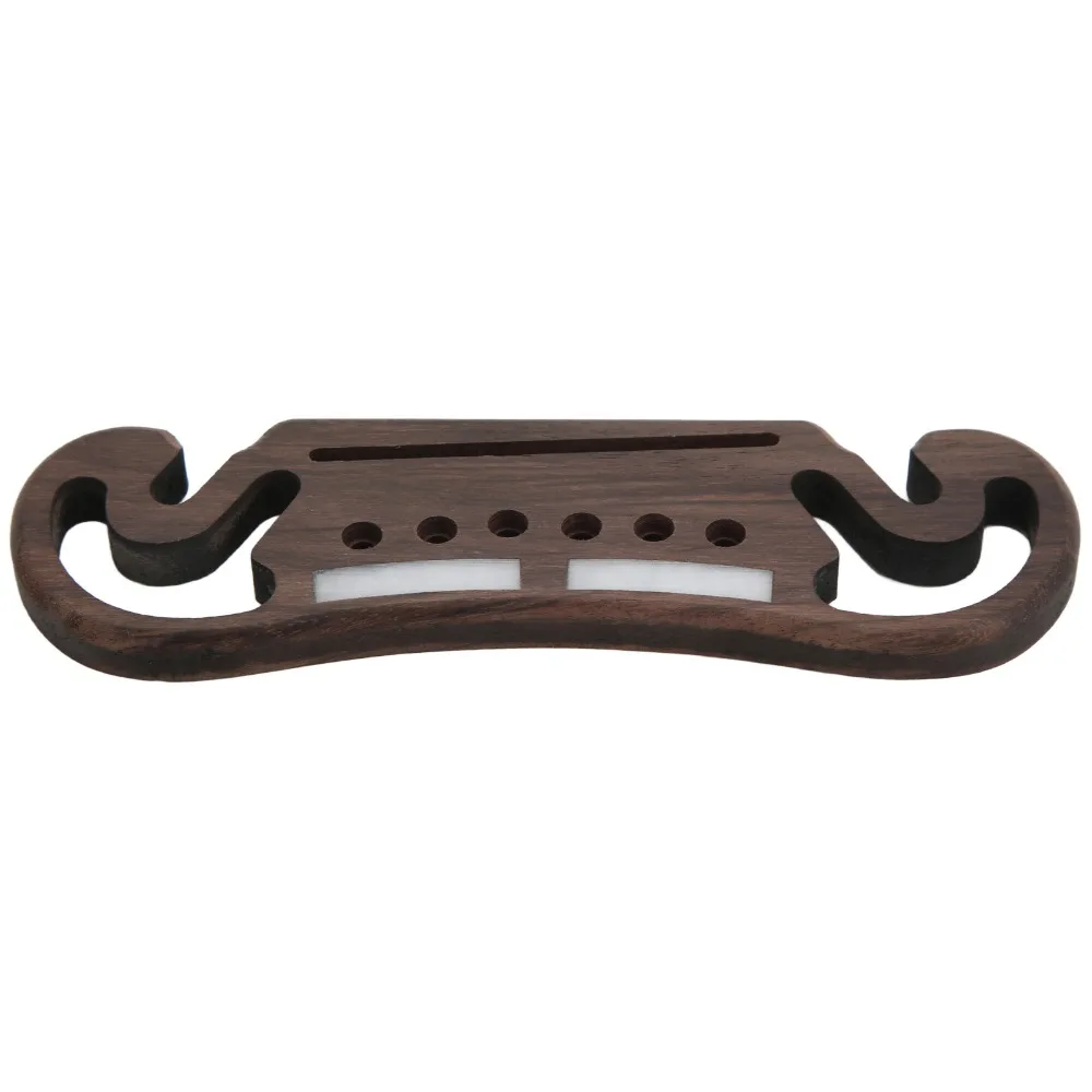 Puente de guitarra acústica palisandro de precisión – fácil montaje - imagen 2