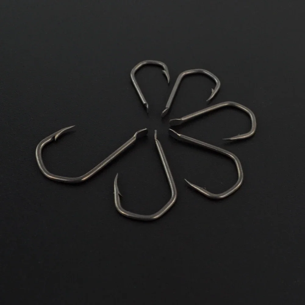 Anzuelos Hirisi para Carpa con Micropúas – Acero Alto Carbono - imagen 2
