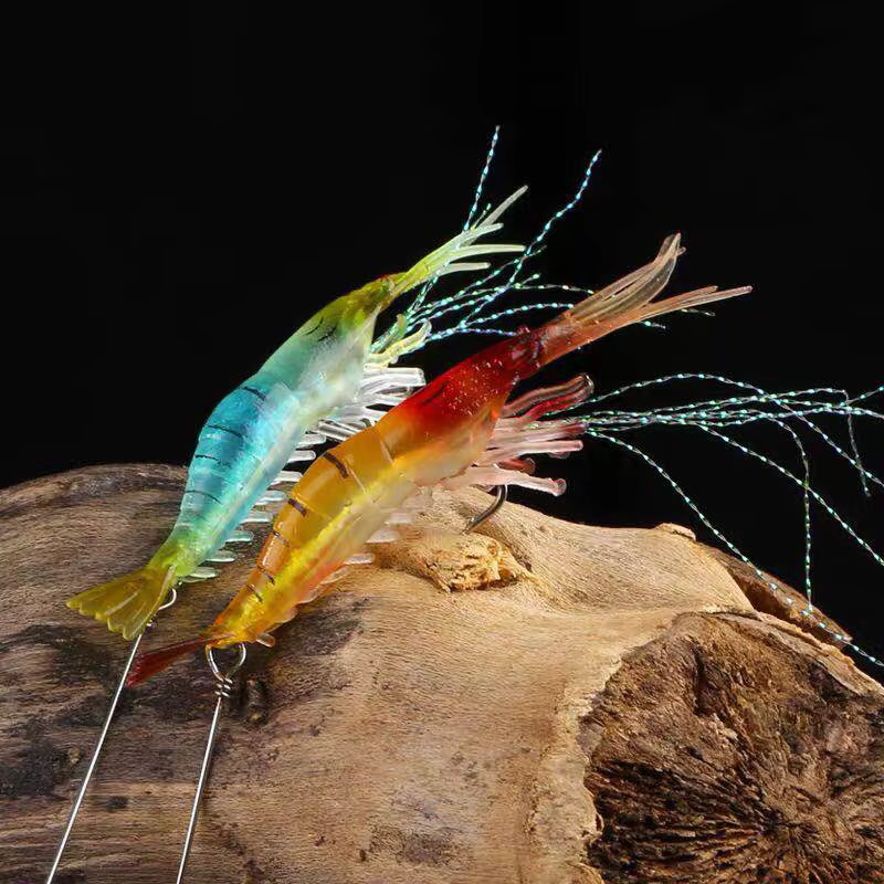 Señuelo Camarón Suave Biomimético con Anzuelo - imagen 3