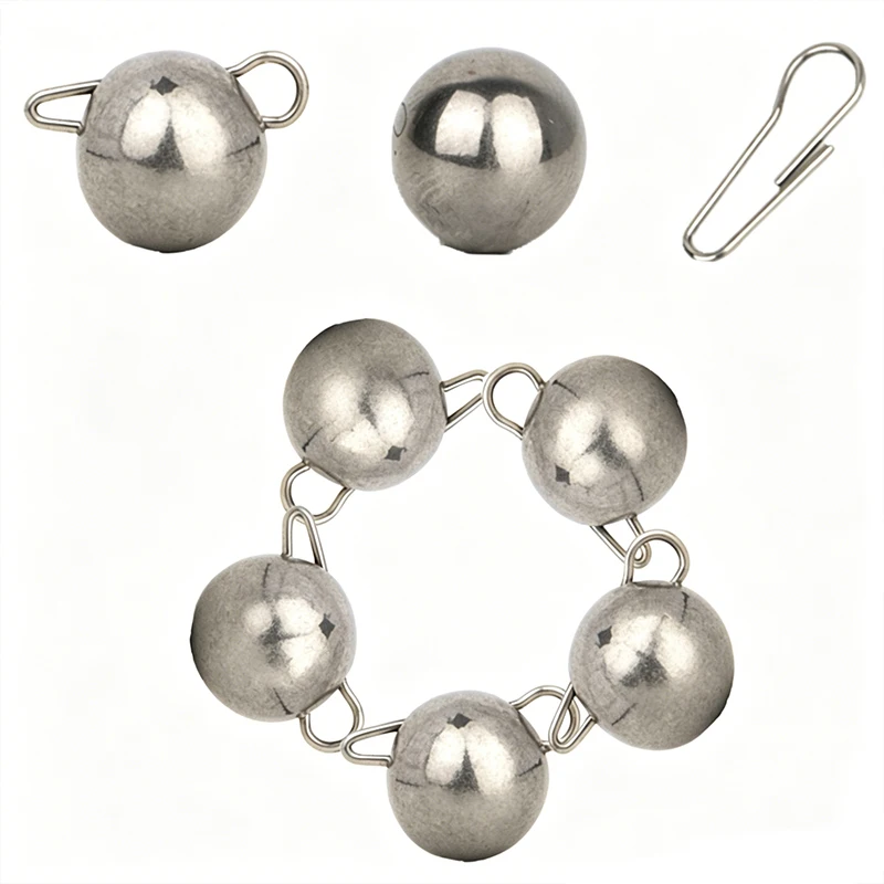 Plomada de tungsteno Cheburashka oscilante para señuelos blandos - imagen 3