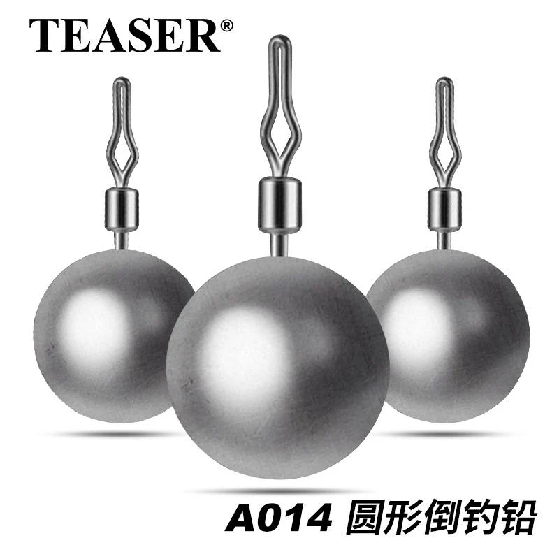 Teaser A014 Plomos Gota de agua Redondos para pesca - imagen 4