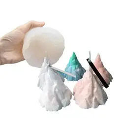 Molde de silicona iceberg para resina epoxi, repostería y pudín