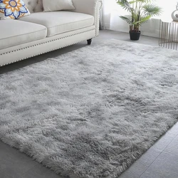 Alfombra de felpa degradada – Super suave para salón y dormitorio