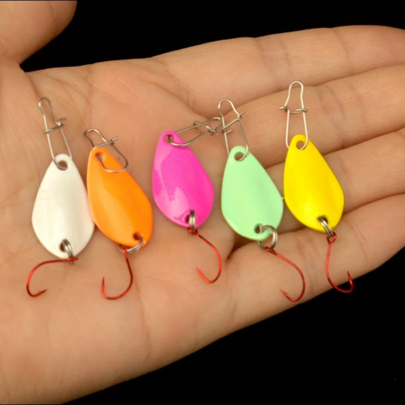 Spoon doble pala colores para lubina señuelo de pesca - imagen 2