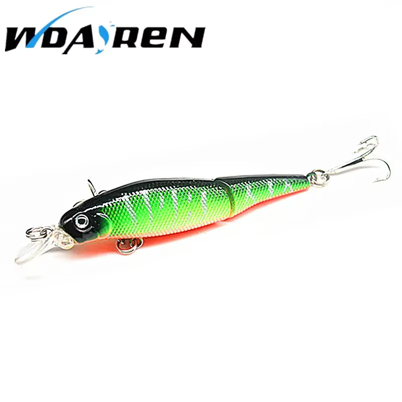 Cebo artificial crankbait para pececillo con anzuelos triples - imagen 3