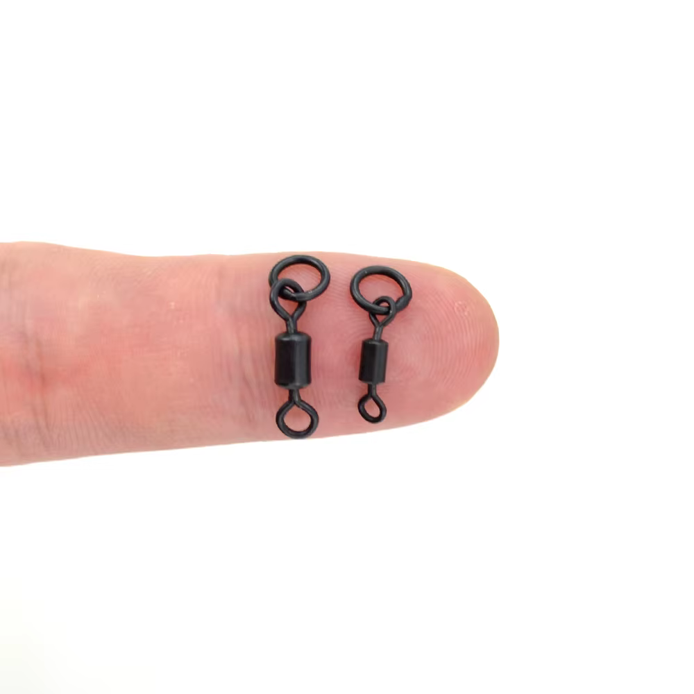 Eslabones Giratorios AE045S para Carpfishing – Anillo Sólido (20 uds) - imagen 4