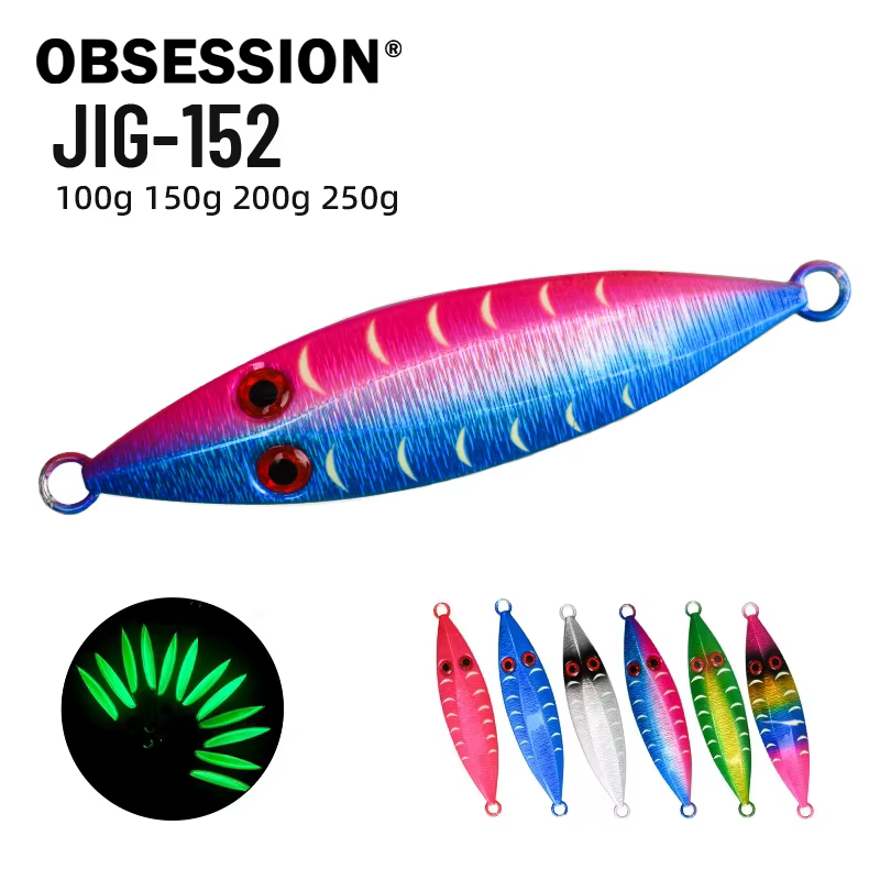 Obsession J152 – Jig metálico de hundimiento rápido para pesca en mar - imagen 5