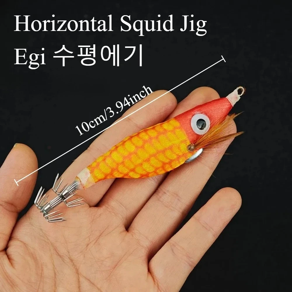 Señuelos Egi horizontales UV para calamar y pulpo en agua salada - imagen 3