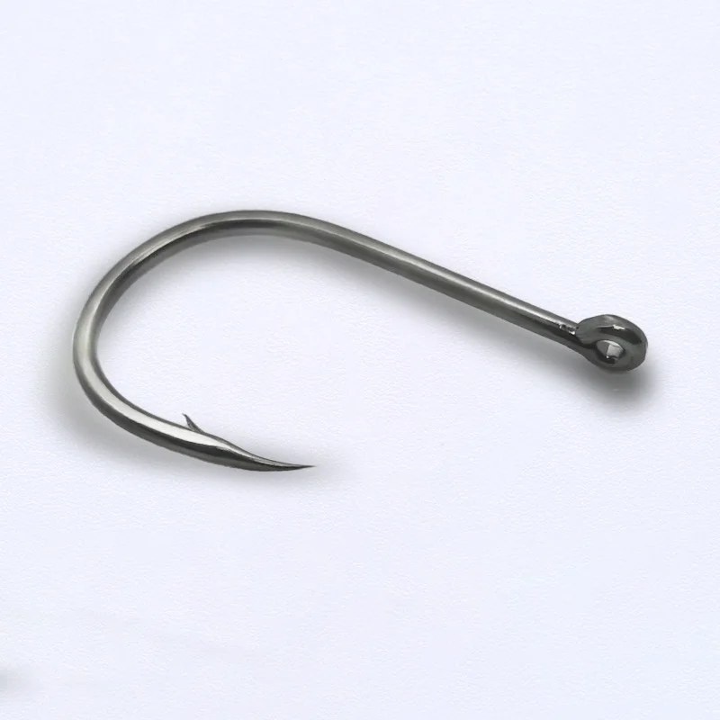 Anzuelo Luya boca torcida con ojos y anillo – Carpa cruciana - imagen 3