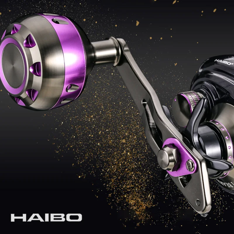 HAIBO THUNDER Carrete de pesca con freno magnético para agua salada - imagen 5