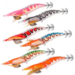 Señuelo 3D Calamar UV AS – Potente brillo para pulpo y sepia