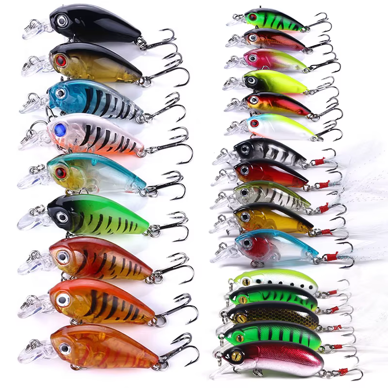 Kit Señuelos Crankbait Profundos Wobbling para Lucio Pesca Agua Dulce - imagen 4