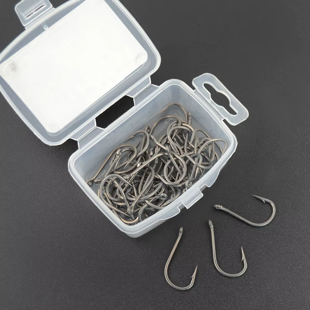 Anzuelos para carpa con micro púas de acero inoxidable - imagen 5