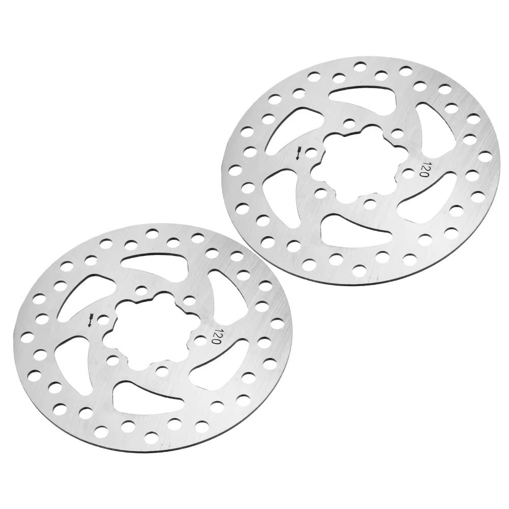 Disco de freno MTB 120 mm de acero inoxidable para bicicleta - imagen 4