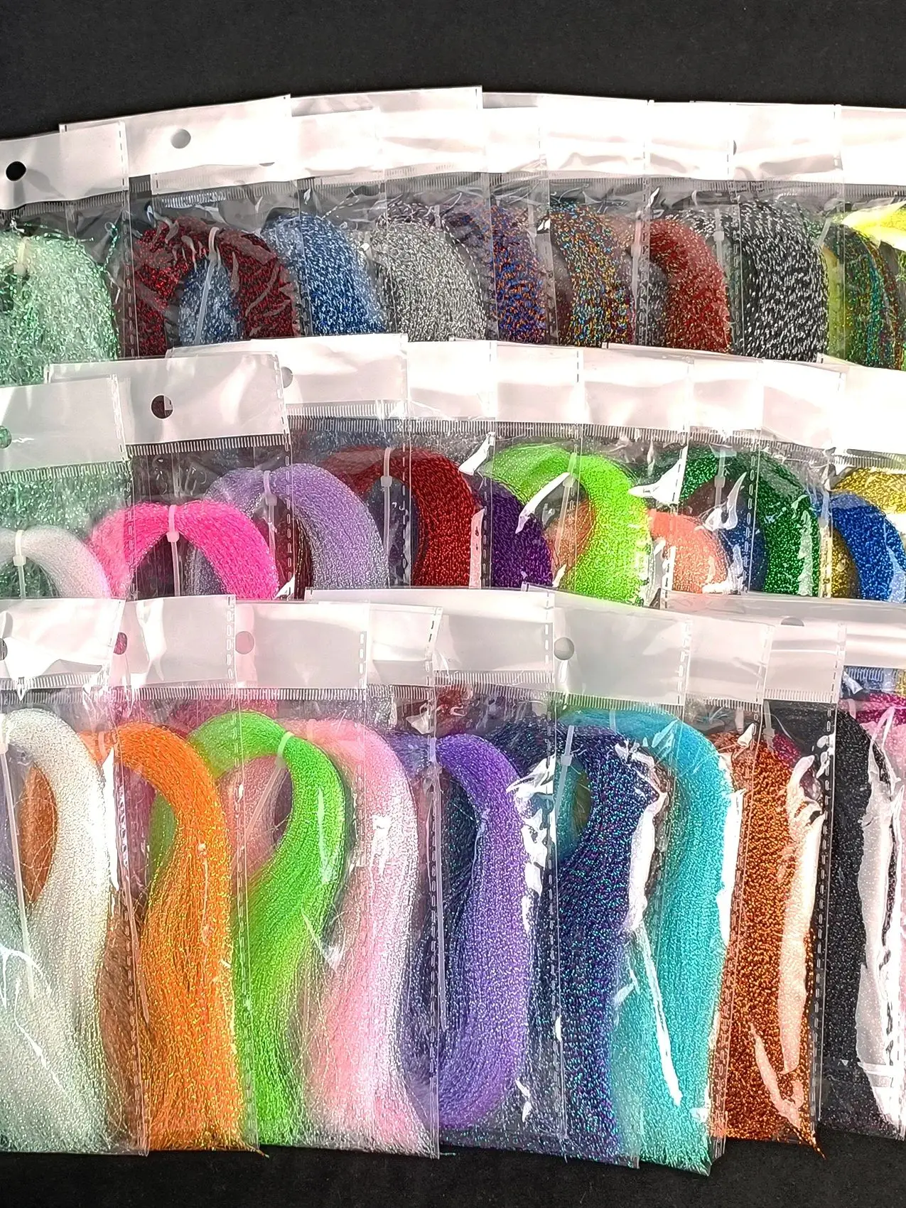 Aventik material para atar moscas cristal PET