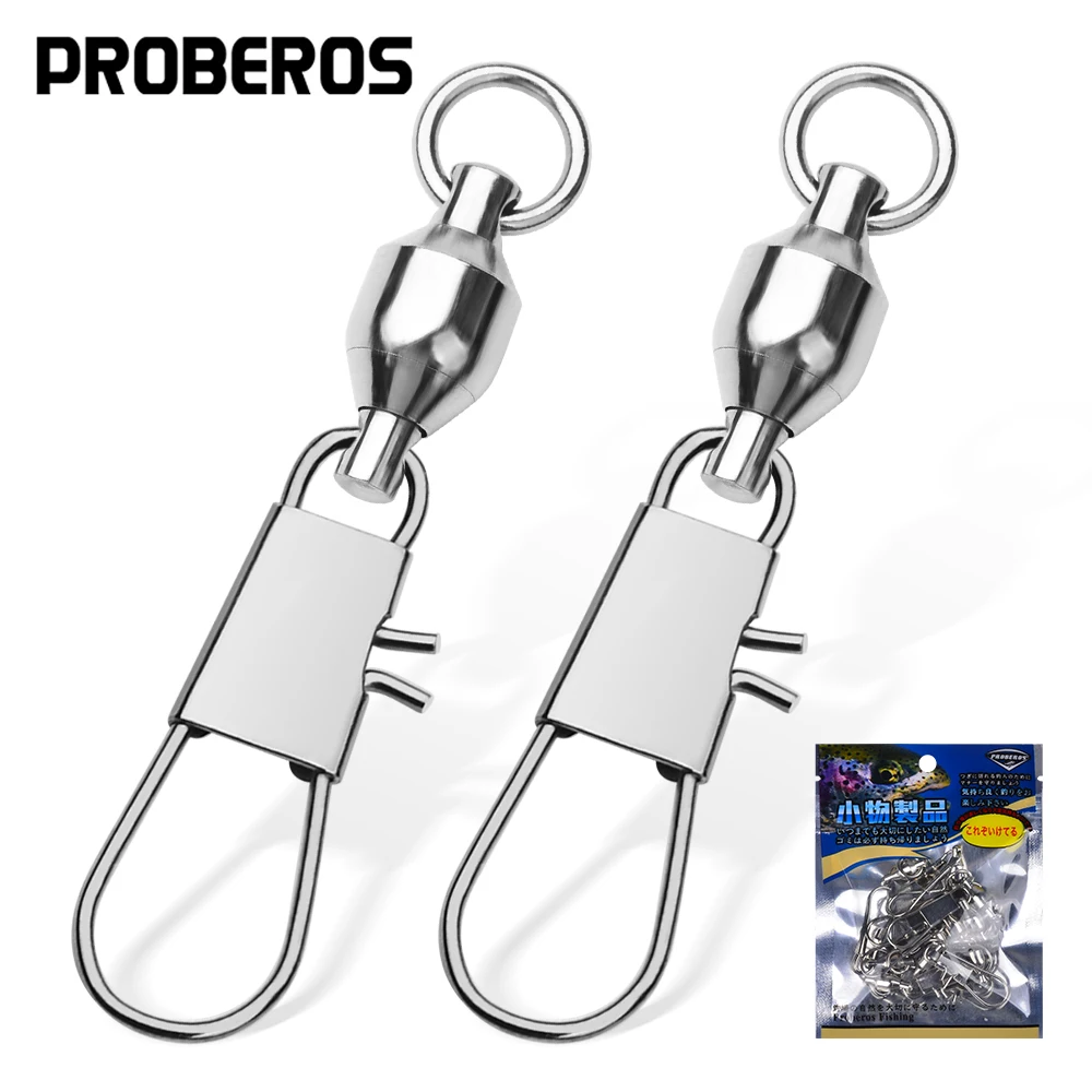 PROBEROS Emerillón con Rodamiento de Bolas de Acero Inoxidable - imagen 3