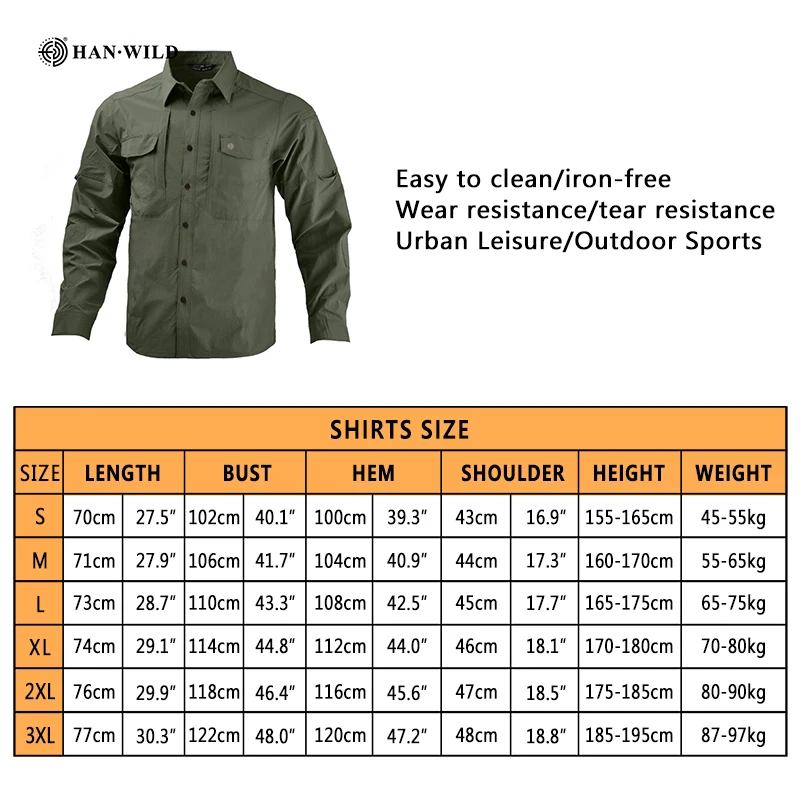 Camisa HAN WILD en entorno de montaña