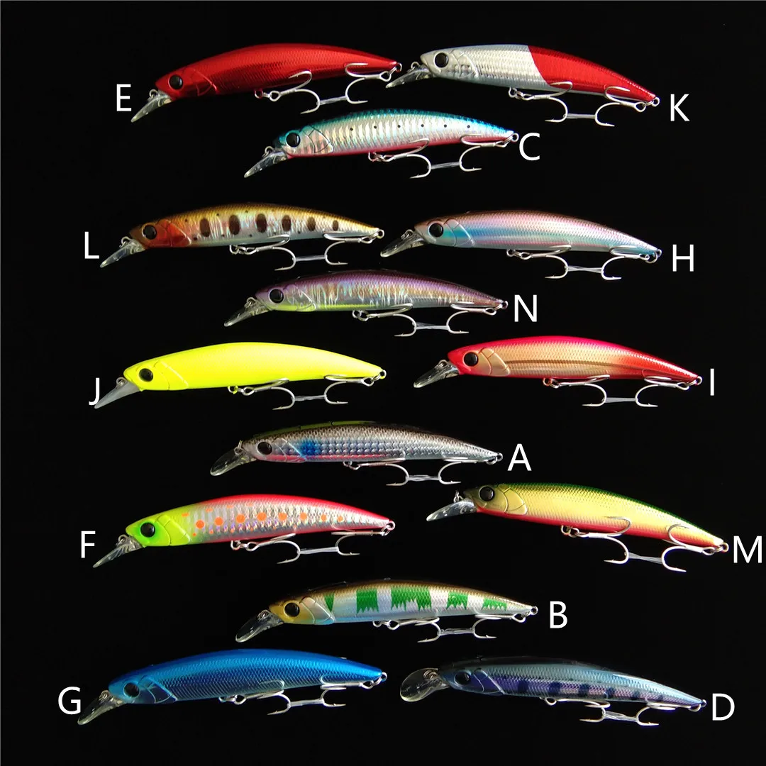 TSURINOYA Minnow Hundible de 11 cm para lucio y lubina – 22 g - imagen 4