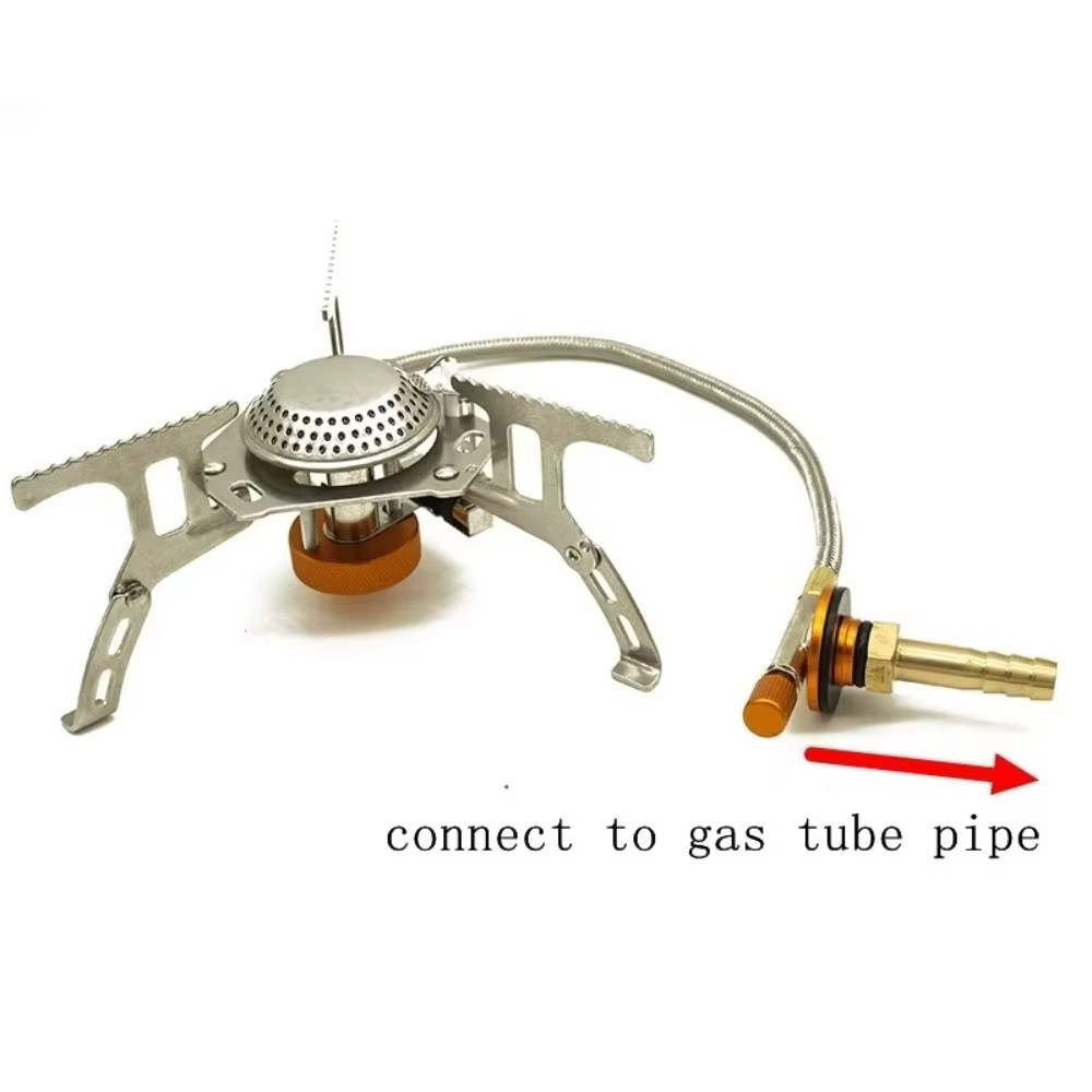 Adaptador GLP Latón para Cilindro de Gas – Conector Multiusos Camping - imagen 5