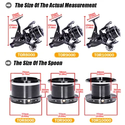 Carrete Spinning Doble Arrastre 27kg – 12+1 rodamientos para Carpa