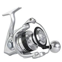 Carrete de pesca BILLINGS 12 kg – Giratorio, metal y reversibles