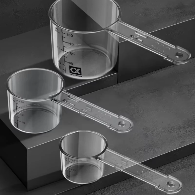Juego de tazas medidoras con báscula para cebo de pesca y asa