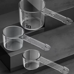 Juego de tazas medidoras con báscula para cebo de pesca y asa