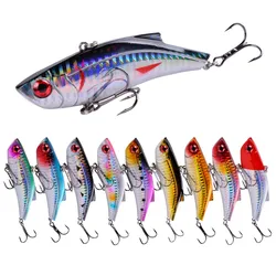 Señuelo Wobbler Vibratorio con Anzuelo Triple – Hundimiento Invierno