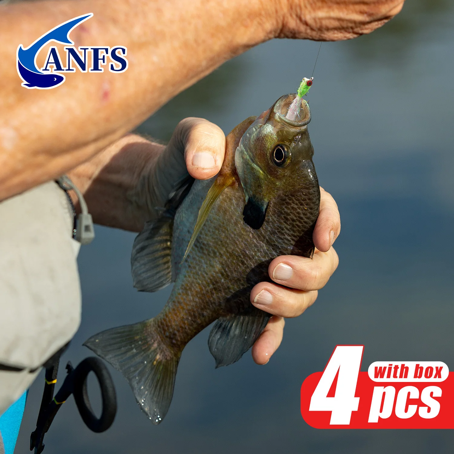 ANFS Moscas artificiales tipo Minnow para pesca en agua salada y dulce - imagen 5
