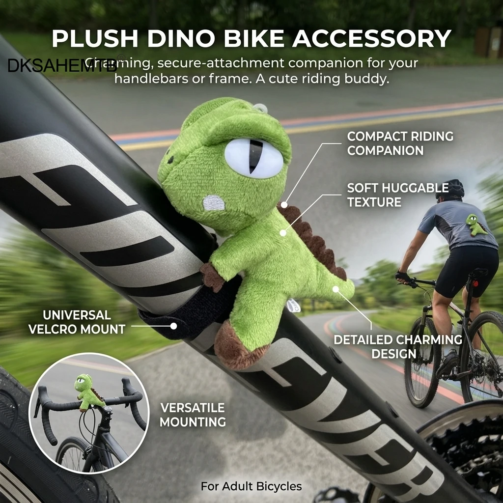 Correa colgante con dinosaurio para manillar de bicicleta aire libre - imagen 4