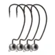 Anzuelo Jig Head compensado carbono afilado para vinilo blando - imagen 3