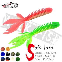 WALK FISH Swimbait de silicona irregular tipo camarón para lubina