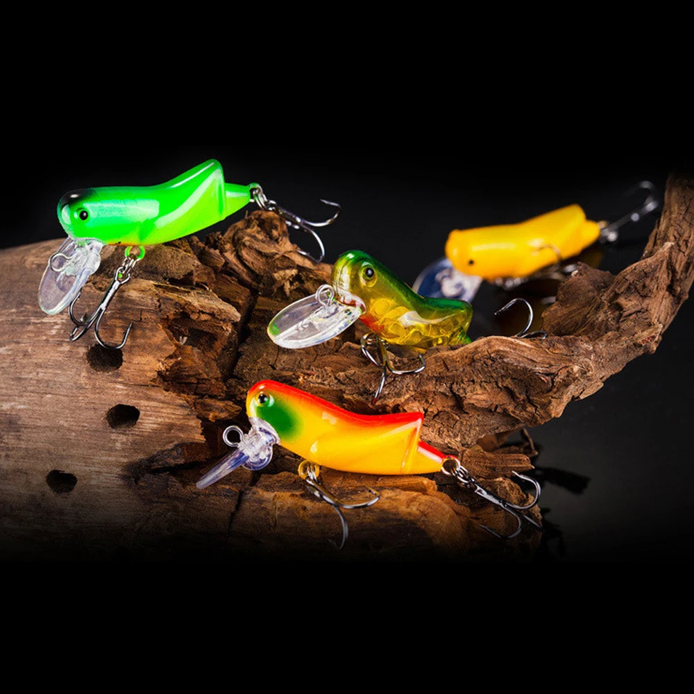 Señuelo Saltamontes Swimbaits 46mm 3,9g - Lubina y Lucio