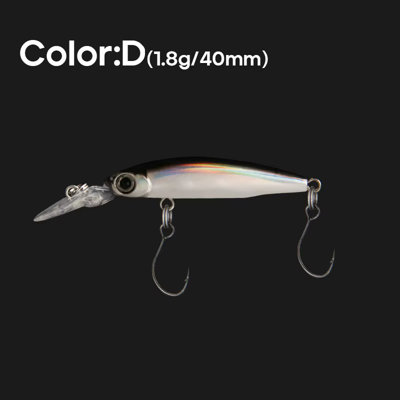 Jerkbait Mini para Trucha – Acabado Láser - imagen 4