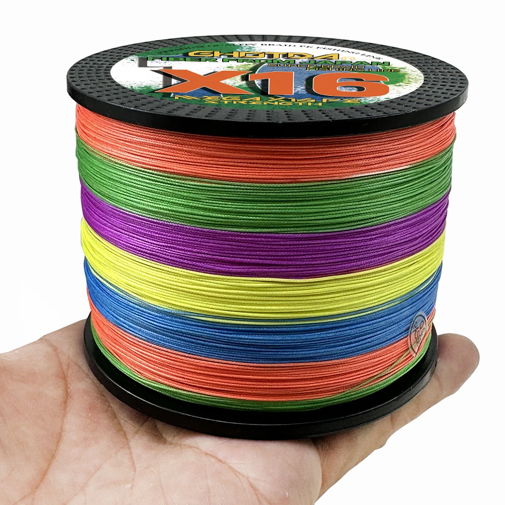 GHOTDA Sedal trenzado PE 16 hebras para jigging vertical - imagen 4