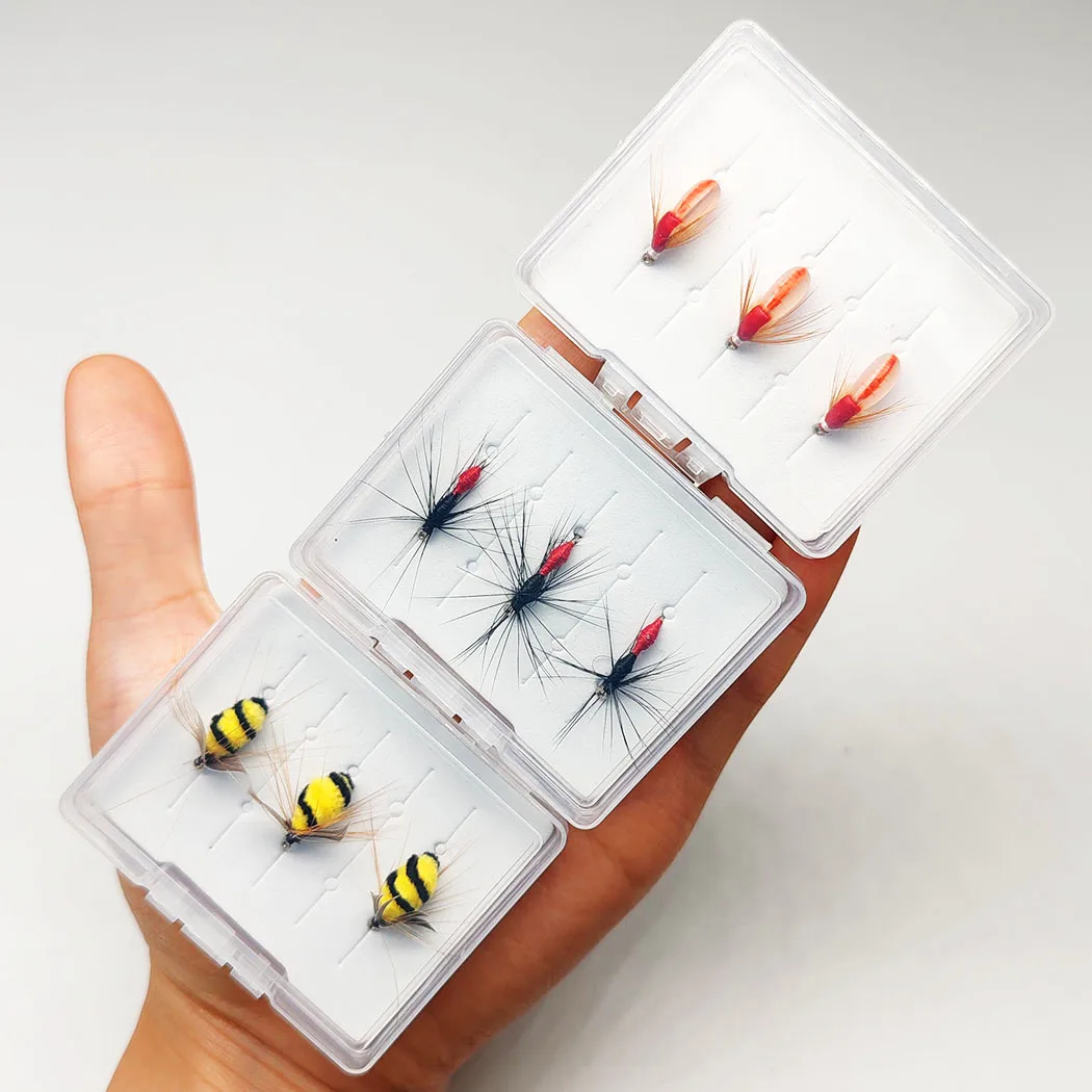 Moscas húmedas para pesca con mosca, trucha y carpa, ninfas - imagen 5